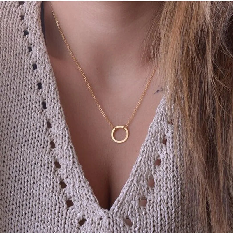 Several delicate necklaces