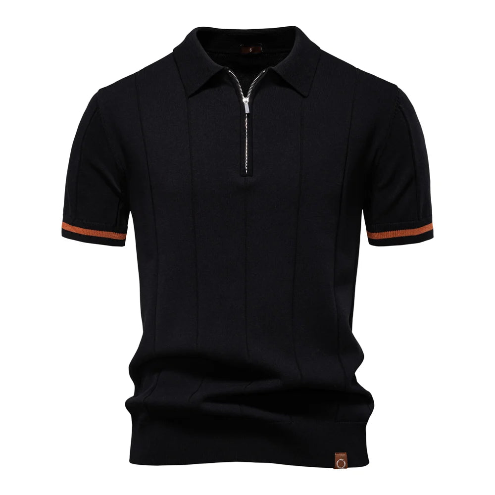 Vellian Zipper Polo