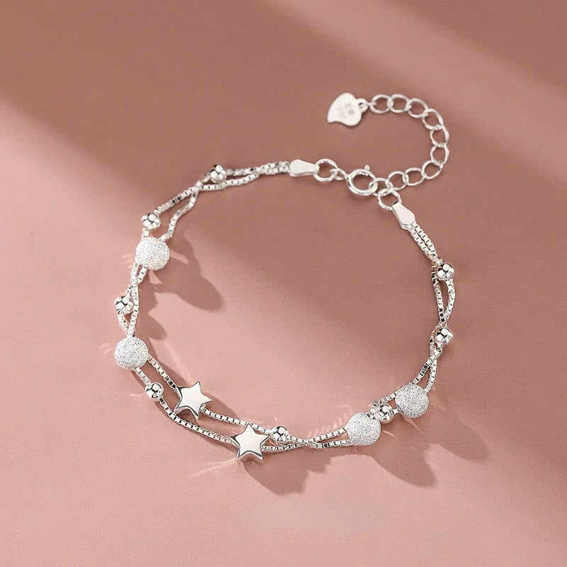 Delicate silver bracelet - Serena Light