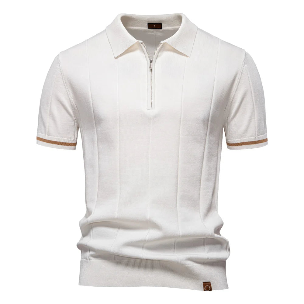 Vellian Zipper Polo