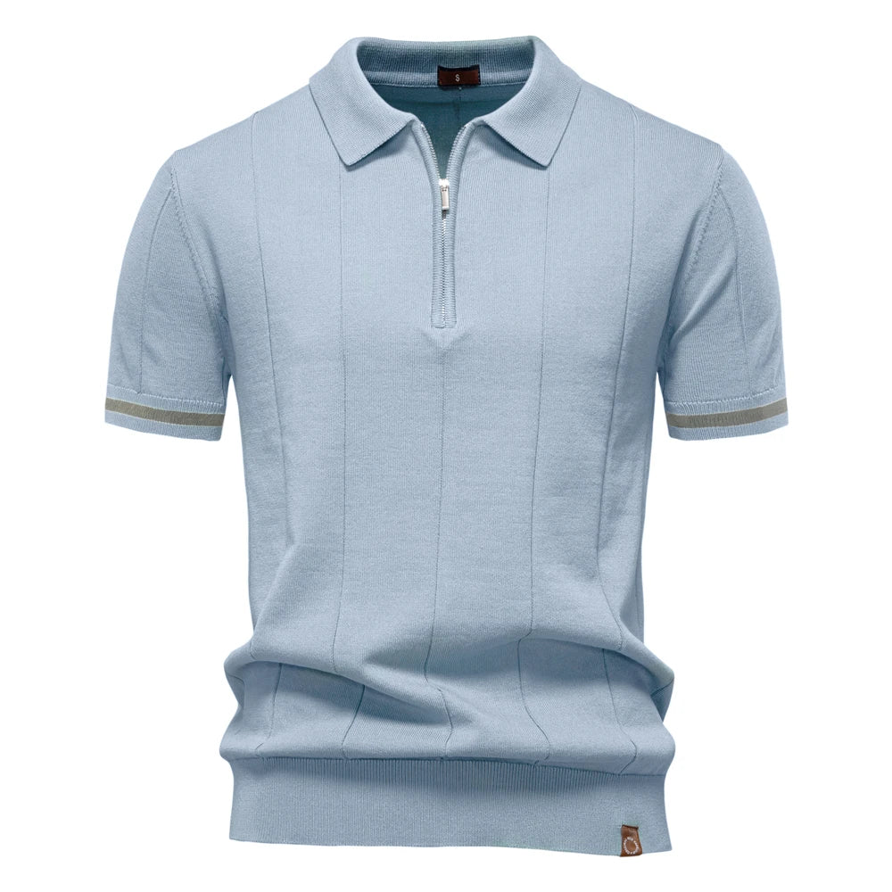 Vellian Zipper Polo