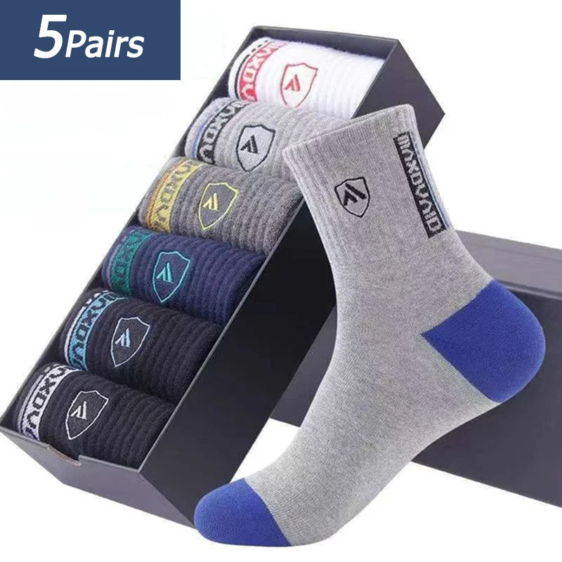 5 pairs of men's socks