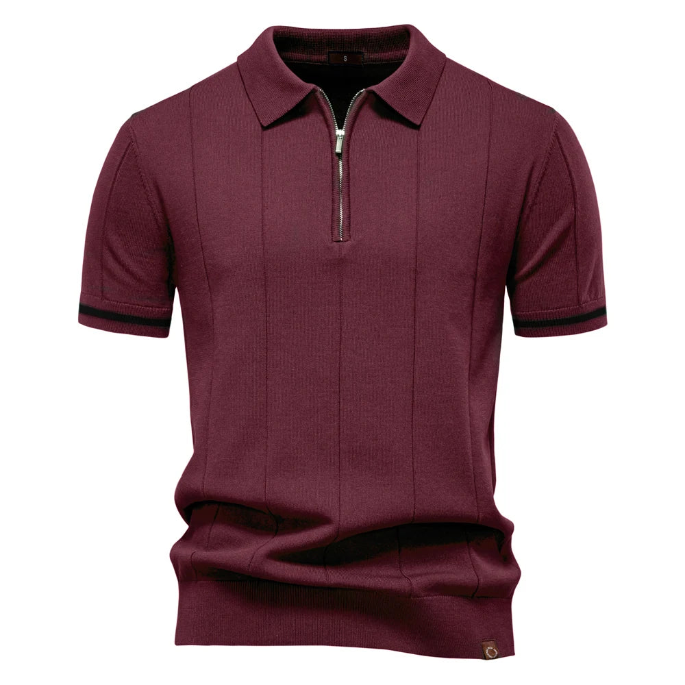 Vellian Zipper Polo