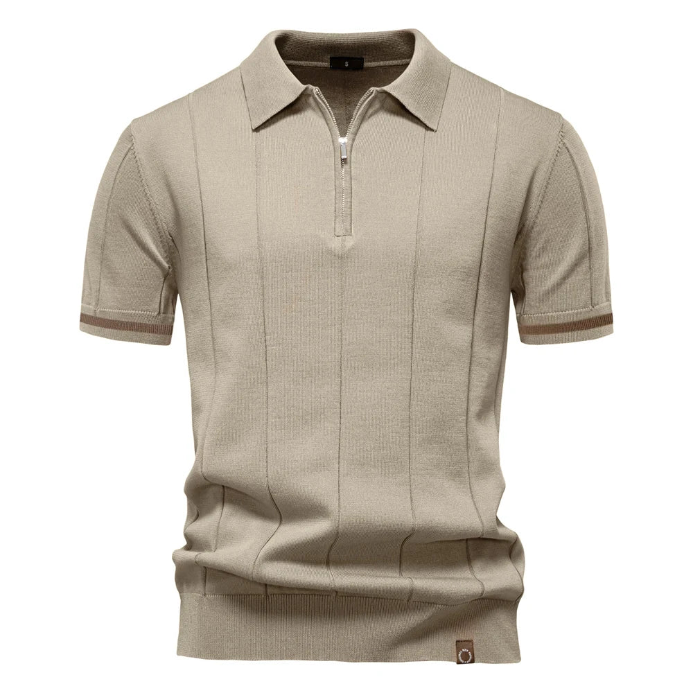 Vellian Zipper Polo