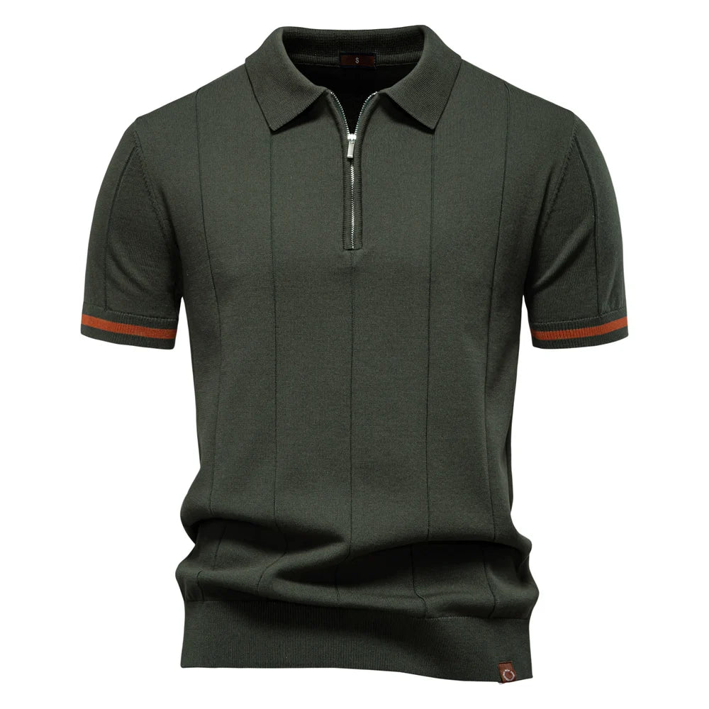 Vellian Zipper Polo