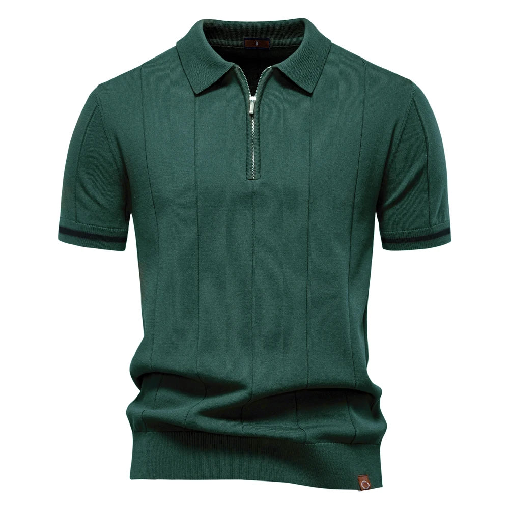 Vellian Zipper Polo
