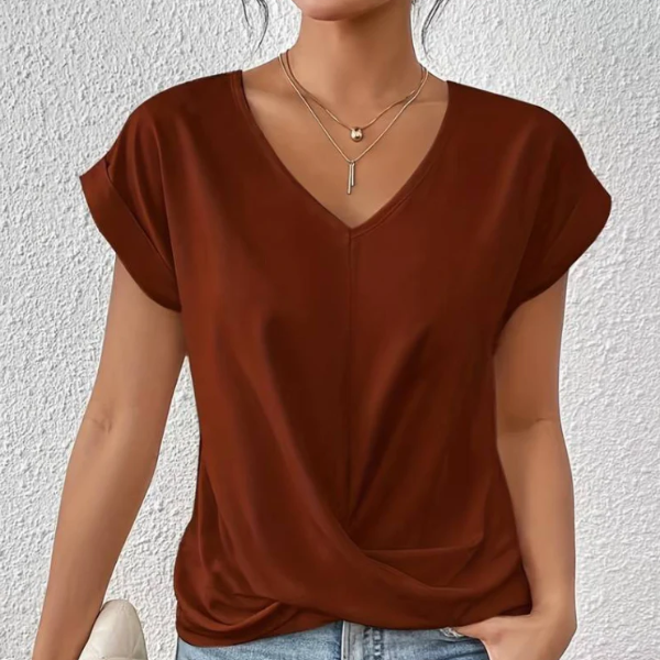Marine - WOMEN'S V- NECK SHIRT