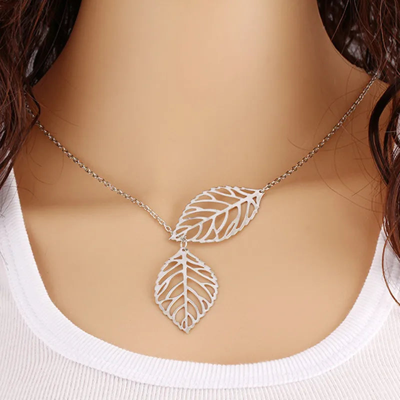 Several delicate necklaces