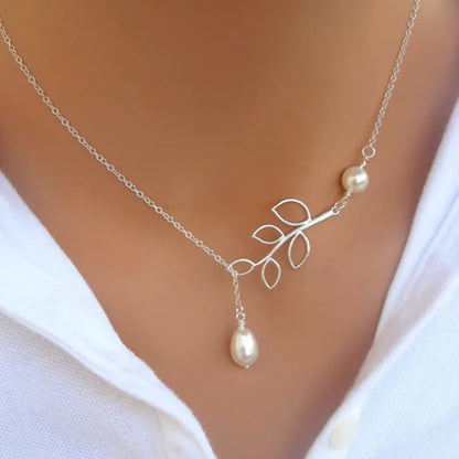 Several delicate necklaces