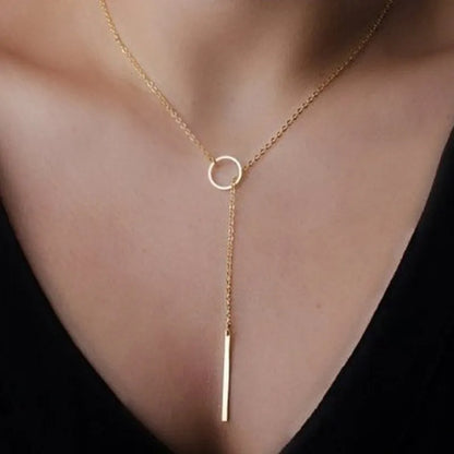 Several delicate necklaces