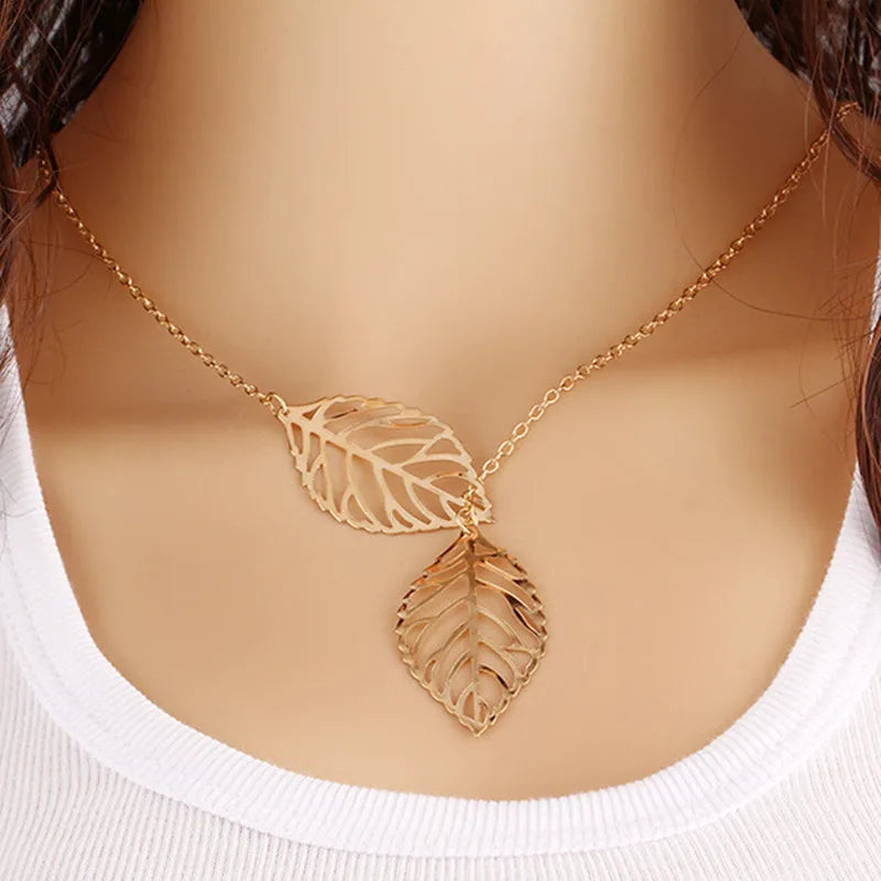 Several delicate necklaces