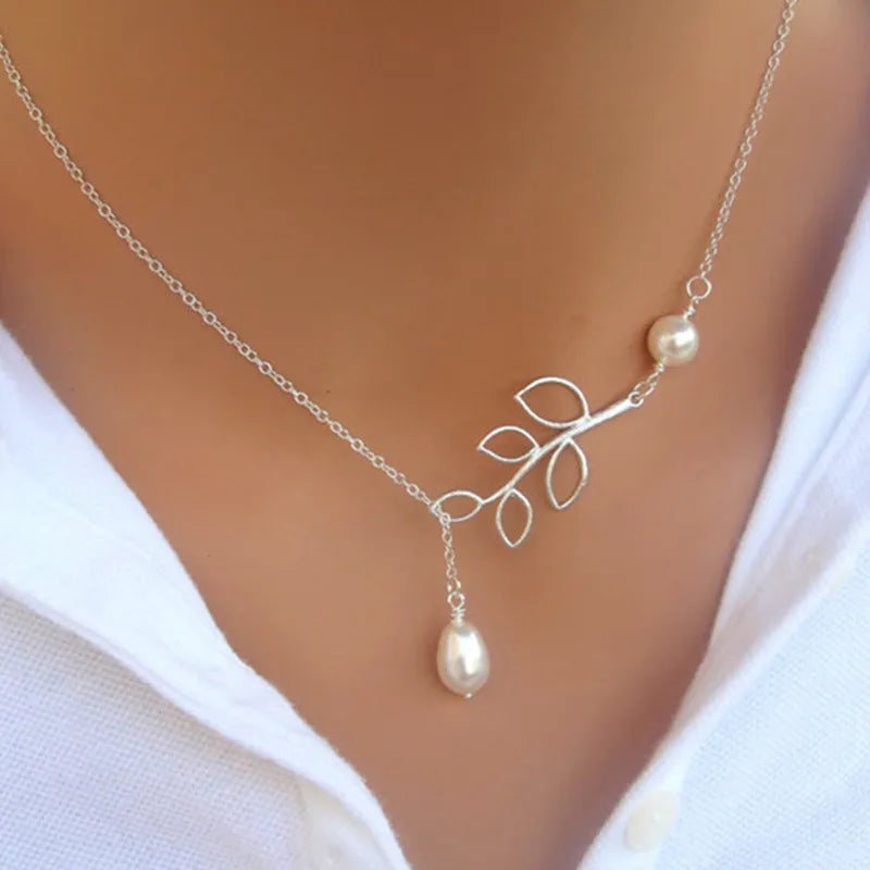 Several delicate necklaces