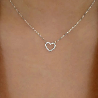 Several delicate necklaces