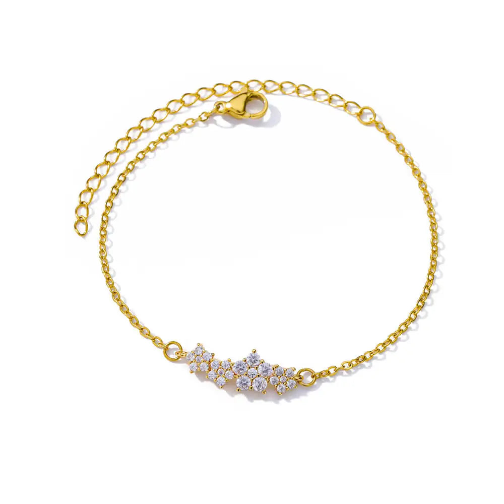 Elegant and delicate bracelets - Silver and Gold