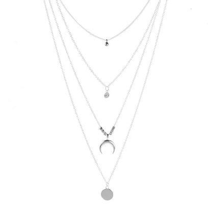 Several delicate necklaces