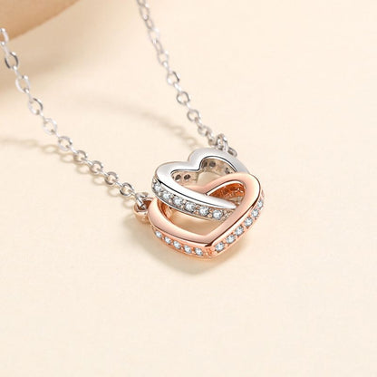 Collar con tarjeta de dedicatoria