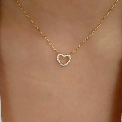 Several delicate necklaces