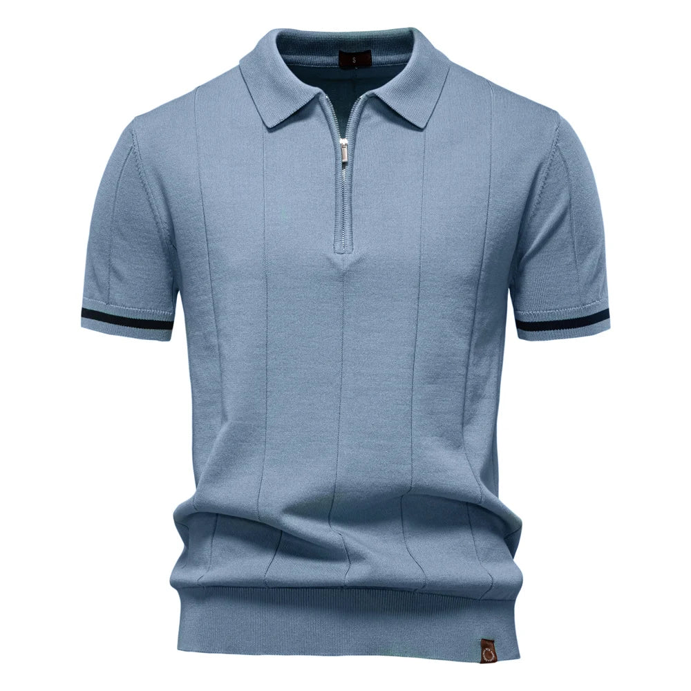 Vellian Zipper Polo