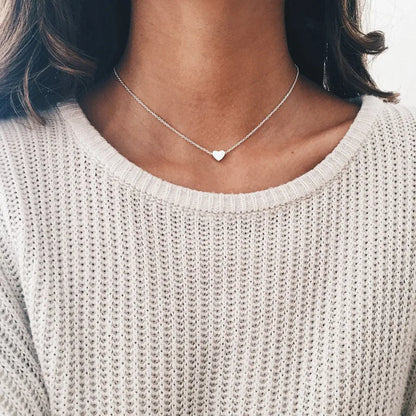 Several delicate necklaces