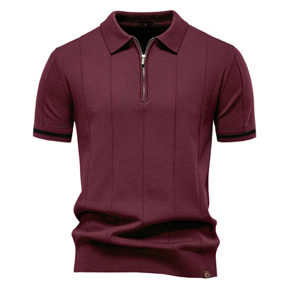 Vellian Zipper Polo