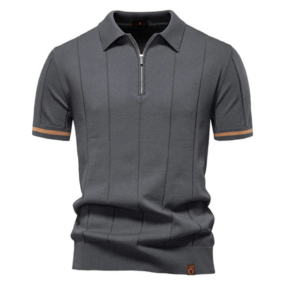 Vellian Zipper Polo