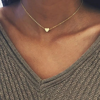 Several delicate necklaces