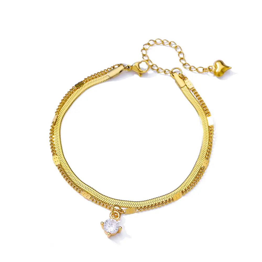 Elegant and delicate bracelets - Silver and Gold