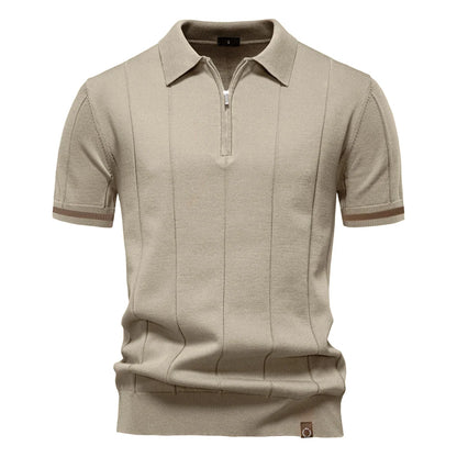 Vellian Zipper Polo