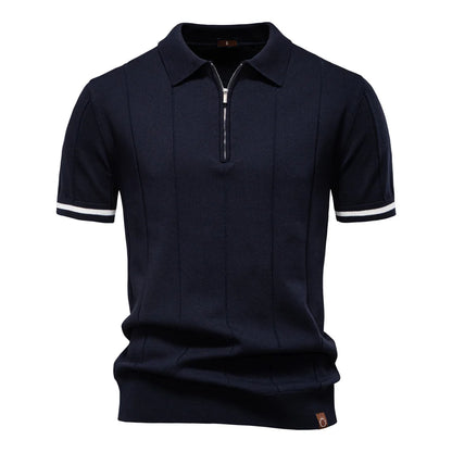 Vellian Zipper Polo