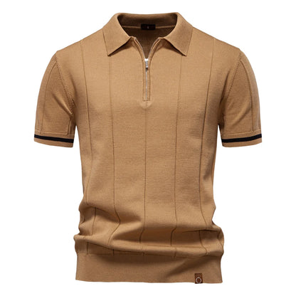 Vellian Zipper Polo
