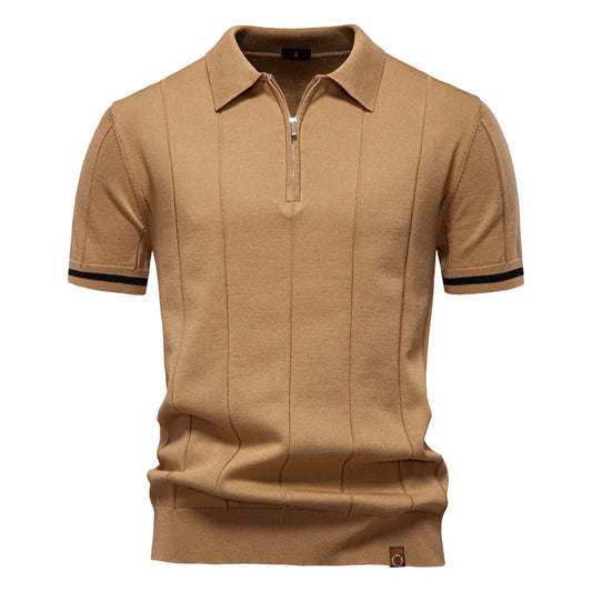 Vellian Zipper Polo