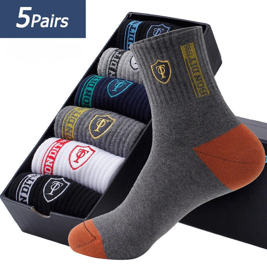 5 pairs of men's socks